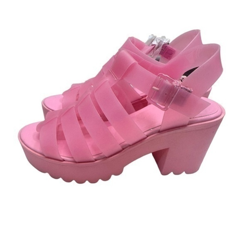 Bp Mazie Heeled Sandal In bubble gum pink - Picture 5 of 11